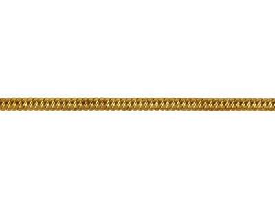 Gold Plated 1.1mm Snake Chain      18