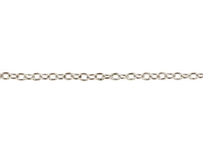 Silver Plated 1.6mm Trace Chain    24
