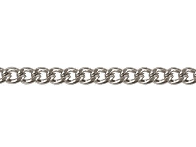 Stainless Steel 3.0mm Curb Chain   24