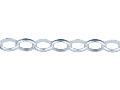 Sterling Silver 5.0mm Belcher      Bracelet 7.5