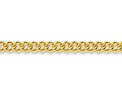 9ct Yellow Gold 1.4mm Loose Curb   Chain