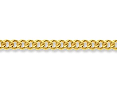 9ct Yellow Gold 1.2mm Loose Curb   Chain