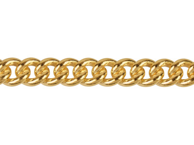 9ct Yellow Gold 5.0mm Loose Curb   Chain - Standard Image - 2