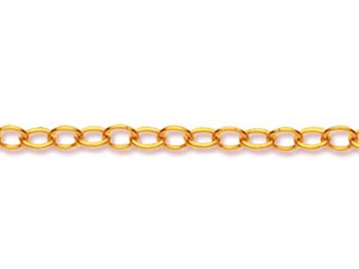 9ct Red Gold 1.5mm Loose Trace     Chain
