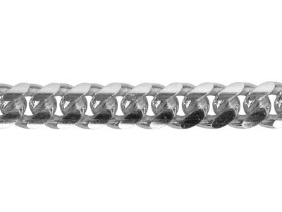 Sterling Silver 7.5mm Loose Curb   Chain