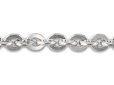 Sterling Silver 6.0mm Loose Round  Trace Chain, 100 Recycled Silver