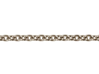 Sterling Silver 2.2mm Loose Tight  Trace Chain, 100% Recycled Silver - Standard Image - 2