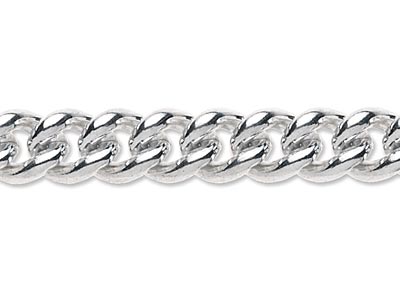Sterling Silver 9.8mm Loose Curb   Chain