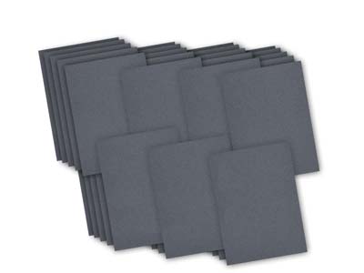 Wet And Dry Paper 35 Piece Multi   Grit Pack, Grades 240-1200