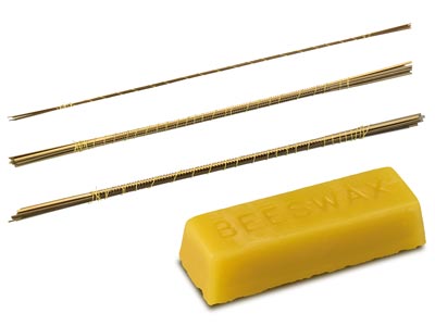 Super Pike Swiss Jeweller's Saw    Blade Set Of 36, Grades 2/0, 3 And 6/0 Plus Beeswax Lubricant - Standard Image - 1