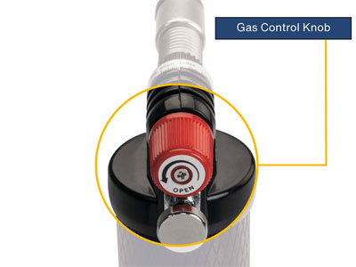 Jeweller's Soldering Blow Torch,   Electronic Ignition, Max 1,300°c   Includes 3x 300ml Butane - Standard Image - 3