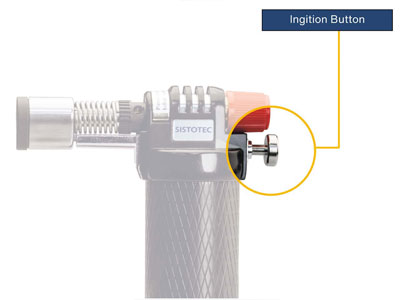 Jeweller's Soldering Blow Torch,   Electronic Ignition, Max 1,300°c   Includes 3x 300ml Butane - Standard Image - 4