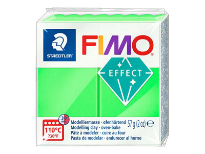 Fimo Effect Neon Green And Fuchsia 57g Blocks And Fimo Number And     Letter Stamp Kit - Standard Image - 3