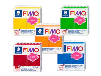 Fimo Tropical Tones Set, 5 X 57g   Blocks - Standard Image - 1