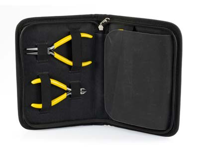 Bench Essentials By Cooksongold Zipper Case With 5 Pliers Set - Standard Image - 2