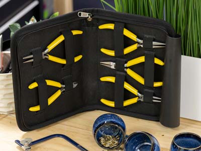 Bench Essentials By Cooksongold Zipper Case With 5 Pliers Set - Standard Image - 4