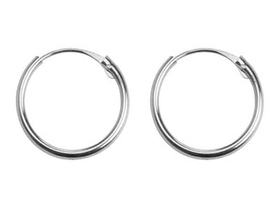 9ct-White-Gold-13.0mm-Hinged-------Sl...