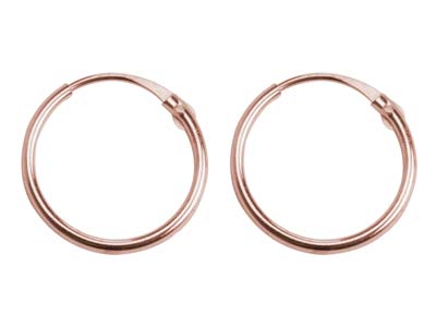 9ct-Red-Gold-11.0mm-Hinged-Sleeper-Su...