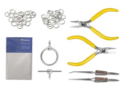 Sterling Silver Chain Bracelet Kit - Standard Image - 1