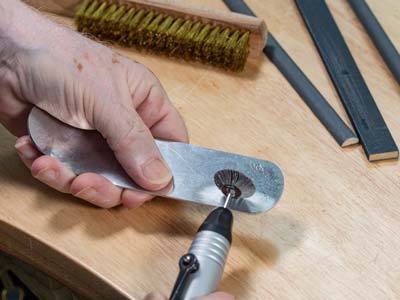 Bench Essentials By Cooksongold Emery Flap Wheel Knife Edge Set - Standard Image - 2