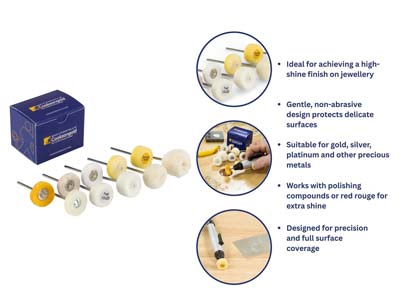 Bench Essentials By Cooksongold Final Stages Polishing Kit - Standard Image - 6