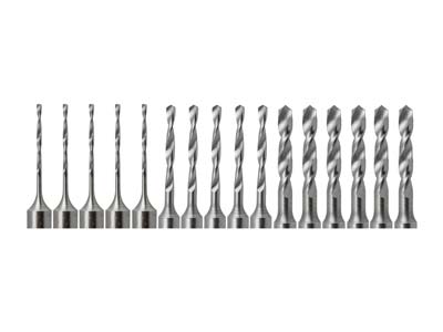 Bench Essentials By Cooksongold Shank Drill Set 0.5 - 2.3mm - Standard Image - 1