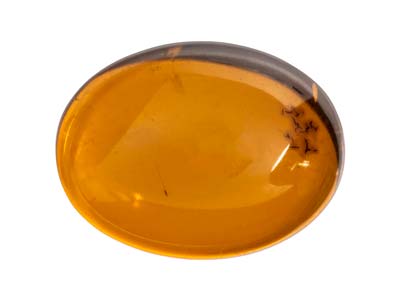 Natural Amber, Oval Cabochon,      16x12mm