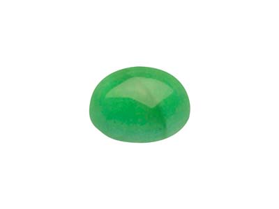 Green Agate, Round Cabochon 8mm - Standard Image - 3