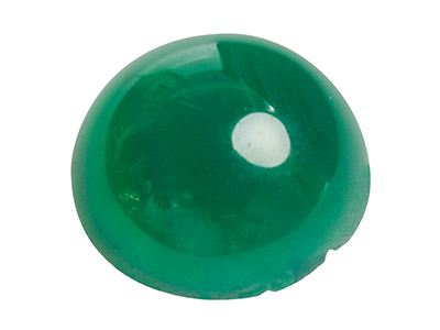 Green Agate, Round Cabochon 10mm - Standard Image - 1