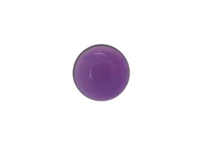 Amethyst,-Round-Cabochon,-2.5mm