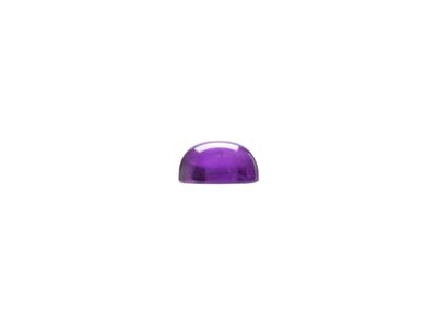 Amethyst, Round Cabochon, 5mm - Standard Image - 2