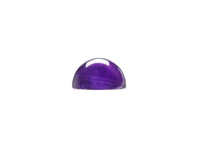 Amethyst, Round Cabochon, 6mm - Standard Image - 2