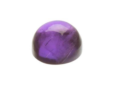 Amethyst, Round Cabochon, 10mm - Standard Image - 3