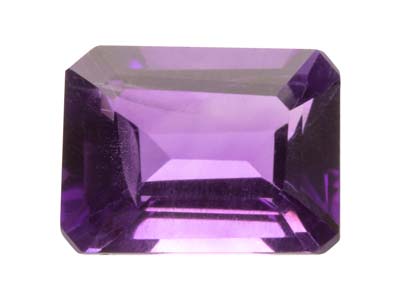 Amethyst, Octagon, 8x6mm