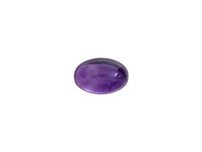 Amethyst, Oval Cabochon, 6x4mm