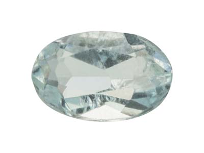 Aquamarine, Oval, 6x4mm - Standard Image - 1