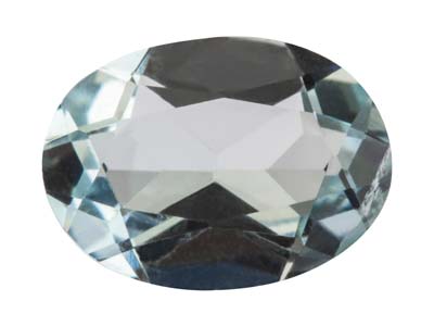 Aquamarine, Oval, 7x5mm - Standard Image - 1