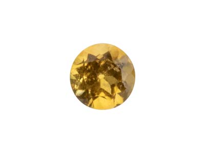 Citrine, Round, 2mm