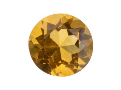 Citrine, Round, 5mm