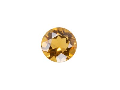 Citrine, Round, 6mm - Standard Image - 1