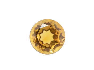 Citrine, Round, 8mm - Standard Image - 1