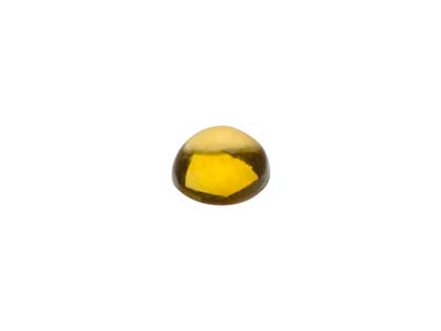 Citrine, Round Cabochon, 5mm - Standard Image - 3