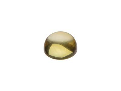 Citrine, Round Cabochon, 6mm - Standard Image - 3