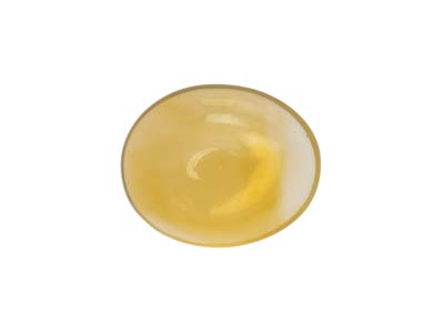 Citrine, Oval Cabochon, 10x8mm - Standard Image - 1