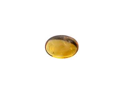 Citrine, Oval Cabochon, 6x4mm - Standard Image - 1