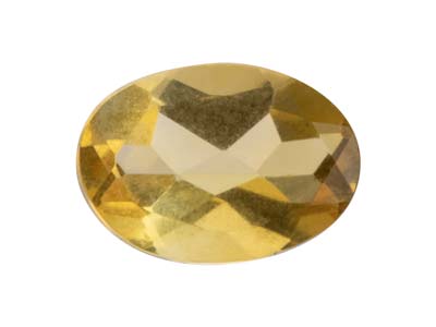 Citrine,-Oval,-6x4mm