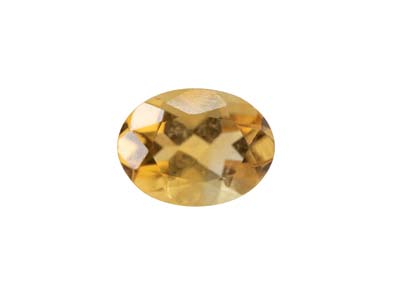 Citrine, Oval, 8x6mm - Standard Image - 1