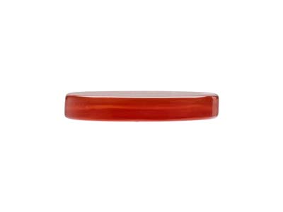 Carnelian, Flat Oval, 12x10mm - Standard Image - 2