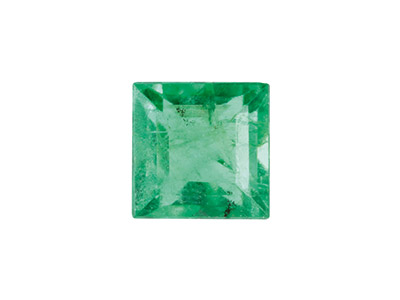 Emerald, Square, 3x3mm