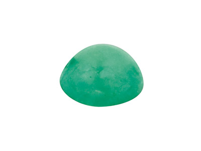 Emerald, Round Cabochon, 2mm